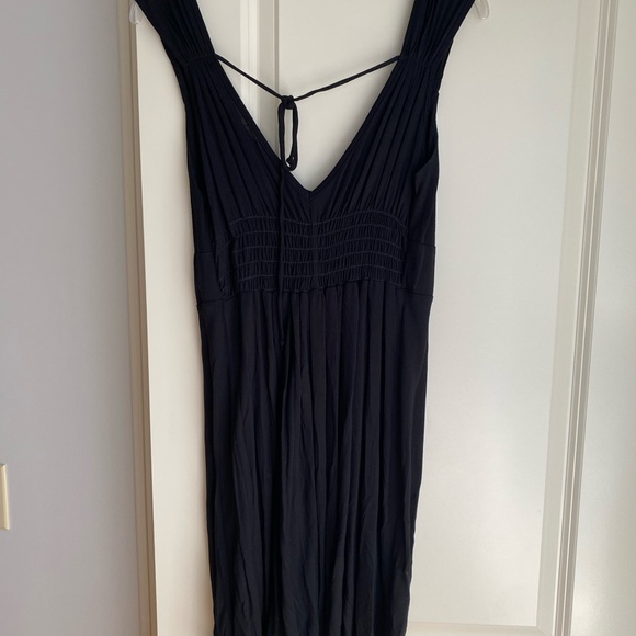 Black stretch dress or cover up - Picture 2 of 3